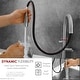 preview thumbnail 8 of 71, Single Handle Pull-Down Sprayer Kitchen Faucet K-141 - Height: 17.25" Spout H: 9" Spout R: 9"