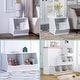 preview thumbnail 7 of 15, UTEX Toy Storage Organizer,Stackable Kids Toy Storage Cubby,Toy Boxes and Storage for Playroom,Bedroom,Nursery School,White