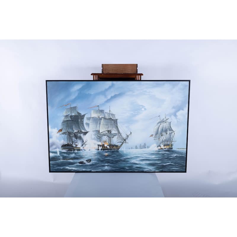 The Battle of Flamborough Head - Canvas Painting