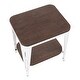 preview thumbnail 5 of 12, Carbon Loft Samira Industrial Wood and Metal End Table