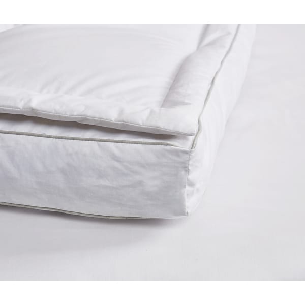 Martha Stewart 3 inch White Down Top Featherbed On Sale Bed
