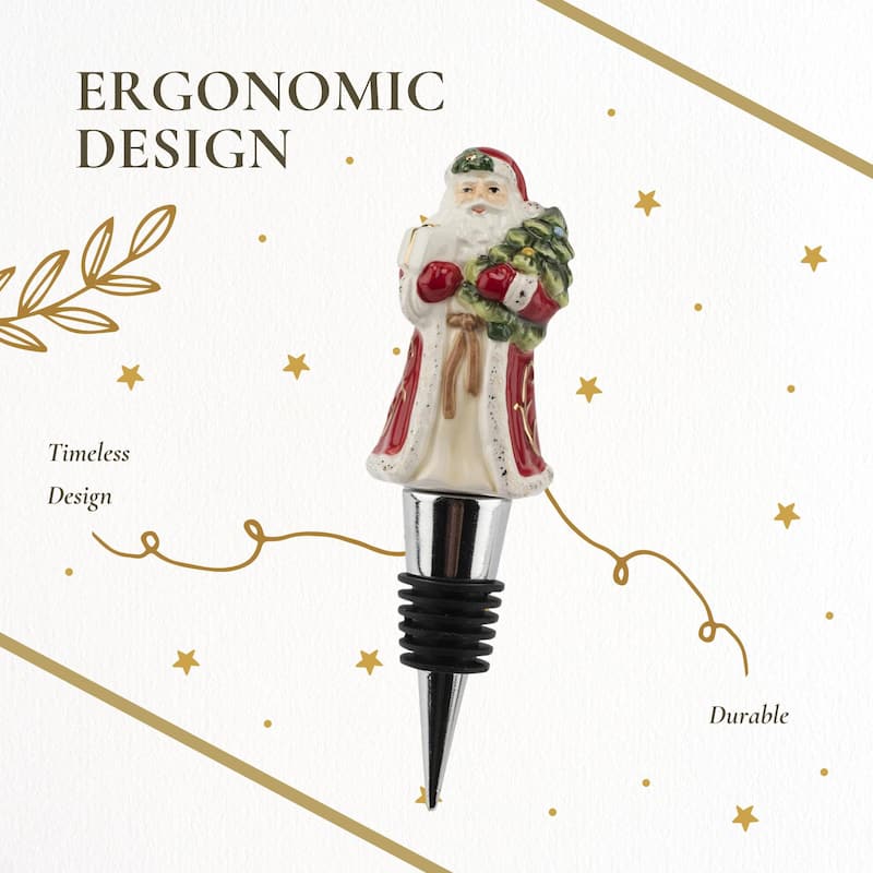 Spode Christmas Bottle Stopper