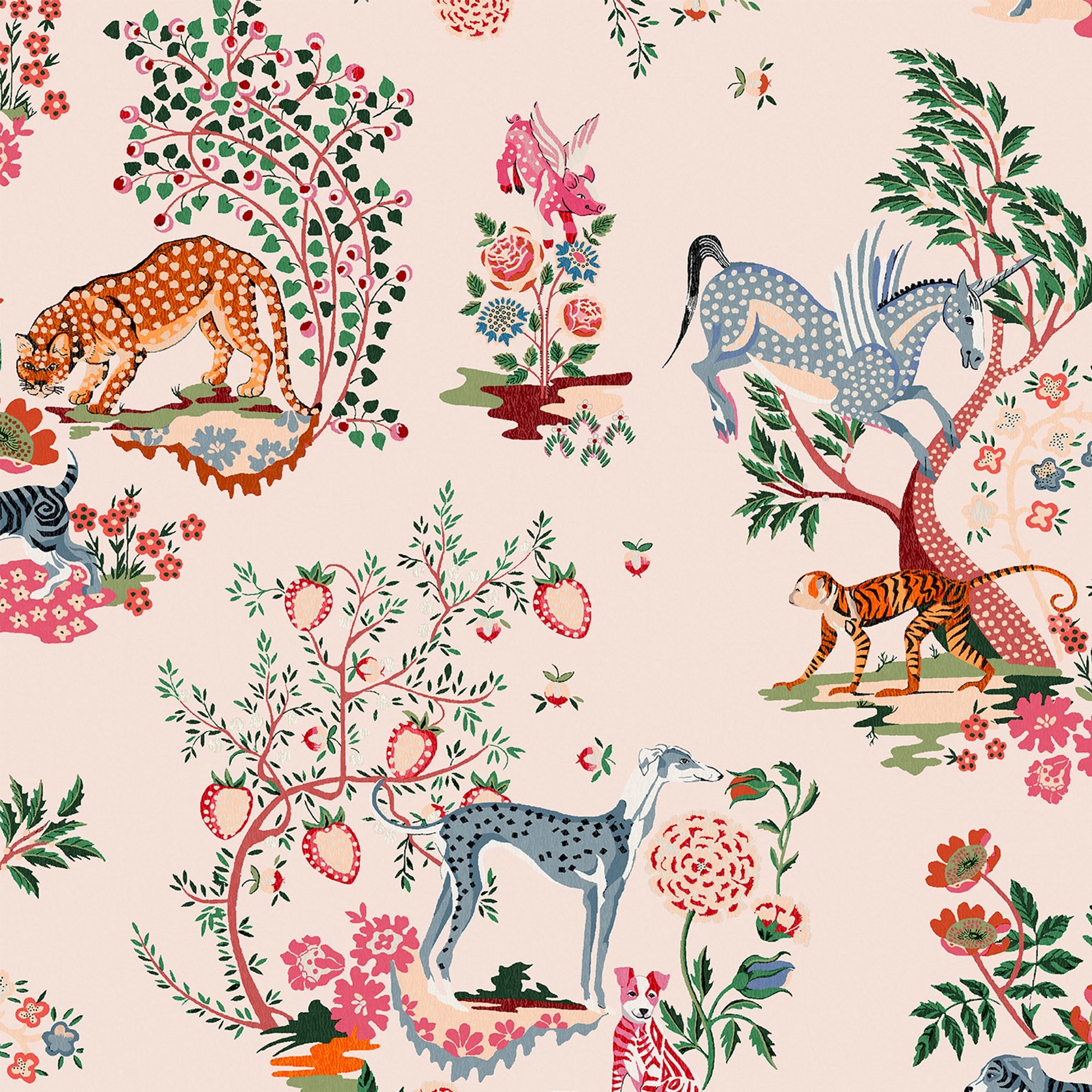 Cath Kidston Painted Kingdom Pink