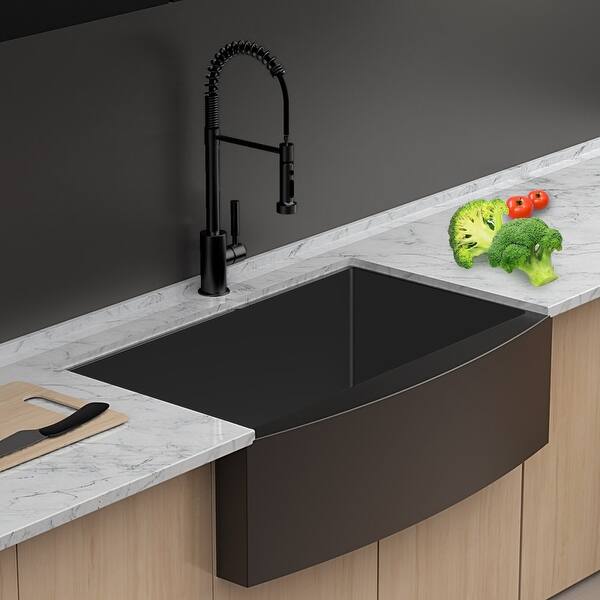 slide 2 of 9, Farmhouse Deep Single Bowl Stainless Steel Kitchen Sink 36" x 21" x 10"