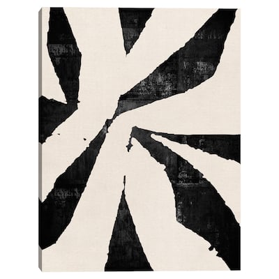 Black Star by Nikki Chu Canvas Art Print