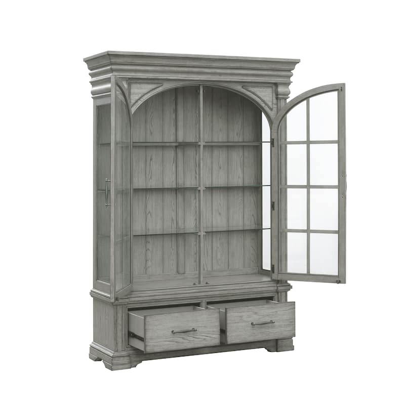 Madison Ridge China Deck - 20"W x 66.85"H x 60"D
