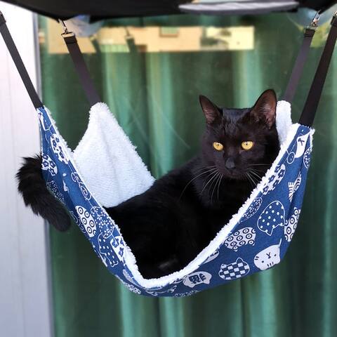 Cats Hammock Double-Sided Comfortable Breathable Cats Hammock Bed For Kitten