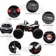 preview thumbnail 21 of 20, 24V 10Ah 2-Seat Electric Kids Ride on Car