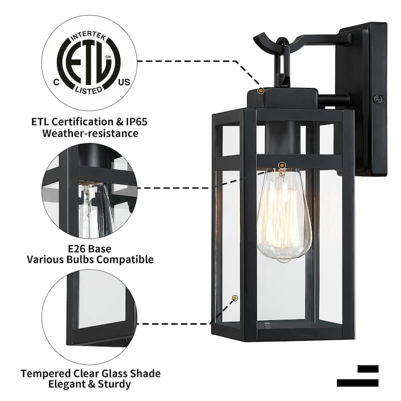 4PK-1 Light Outdoor Wall Light