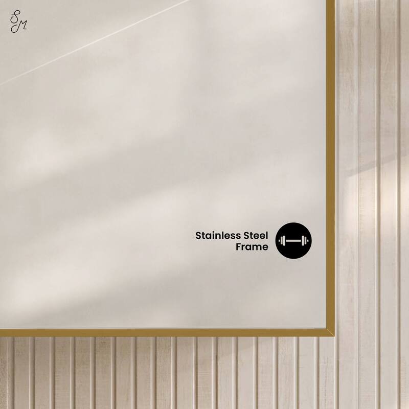 Porte 20 X 30 Arched Recessed/Wall Mount Medicine Cabinet With Mirror In Gold - 20 x 30