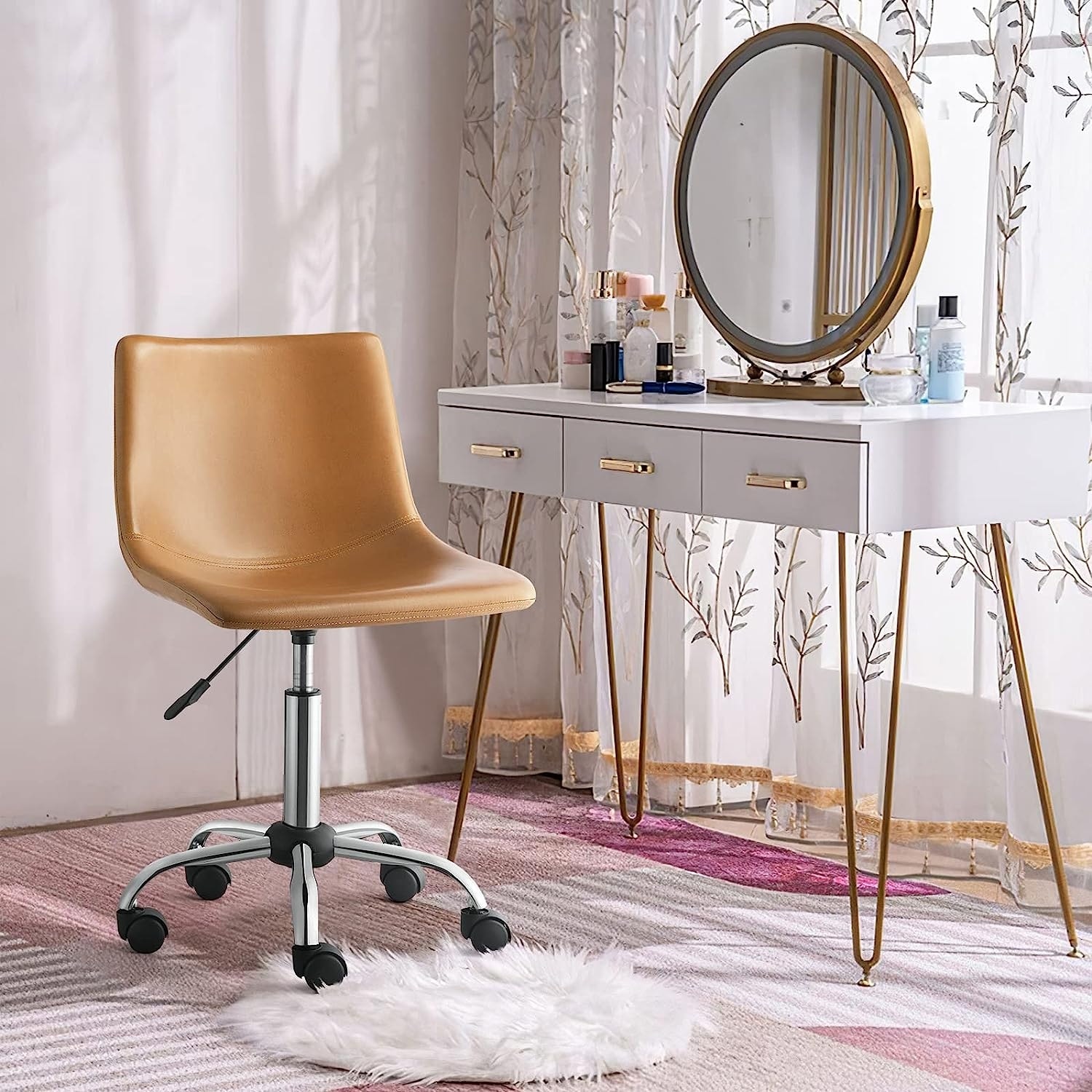 Makeup best sale desk chairs