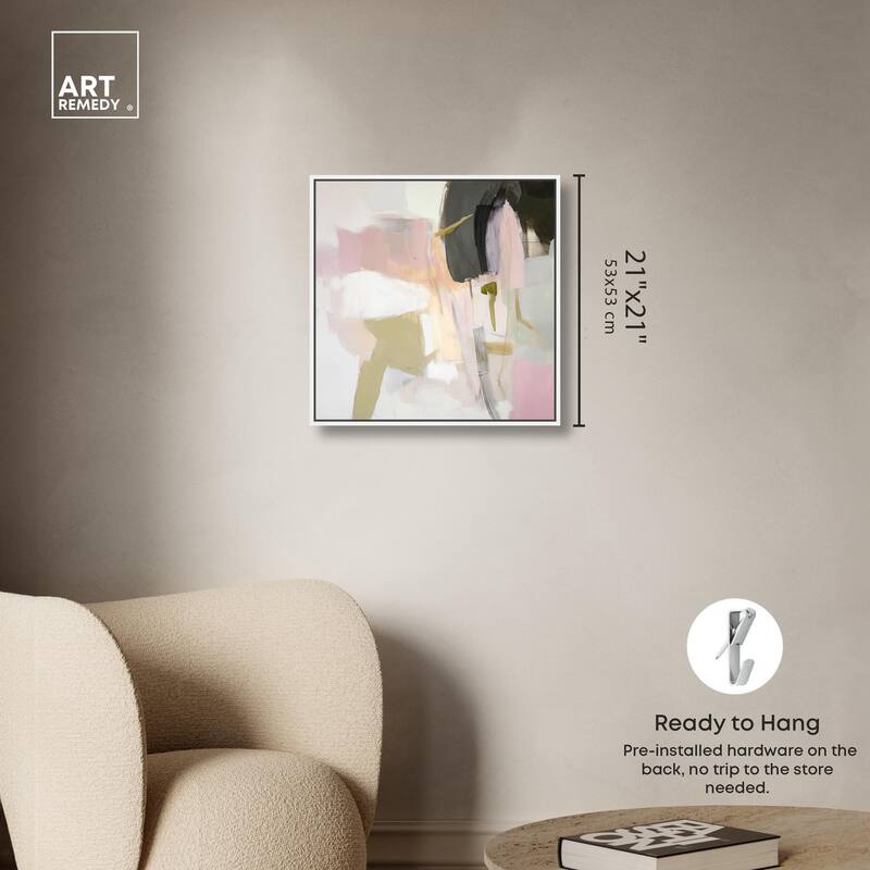 Dynamic Color IV Canvas by Art Remedy