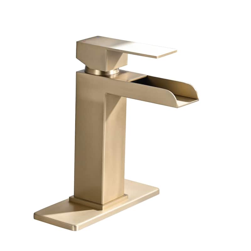 Waterfall Bathroom Single Handle Faucet