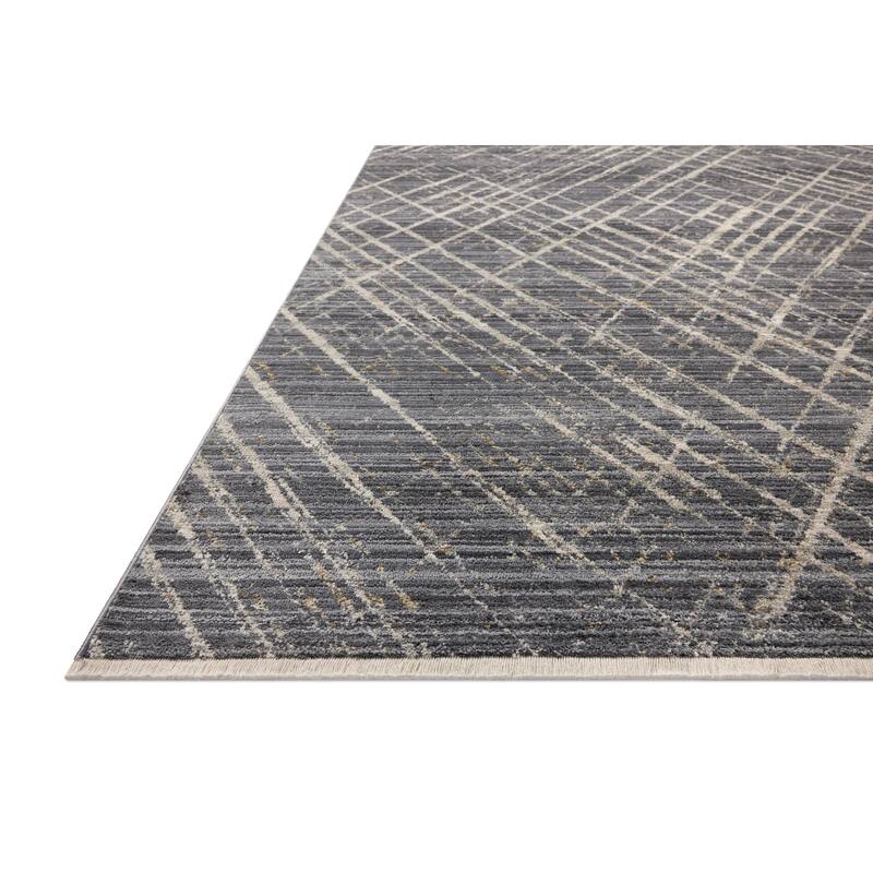 Alexander Home Bradley Modern Micro Fringe Area Rug