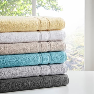 Aegean 100-percent Turkish Cotton 6 Piece Towel Set by 510 Design