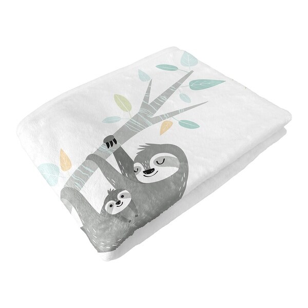 Sloth milestone on sale blanket