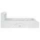 preview thumbnail 2 of 14, Twin Size Wood Platform Bed with 2 Drawers and Storage Headboard
