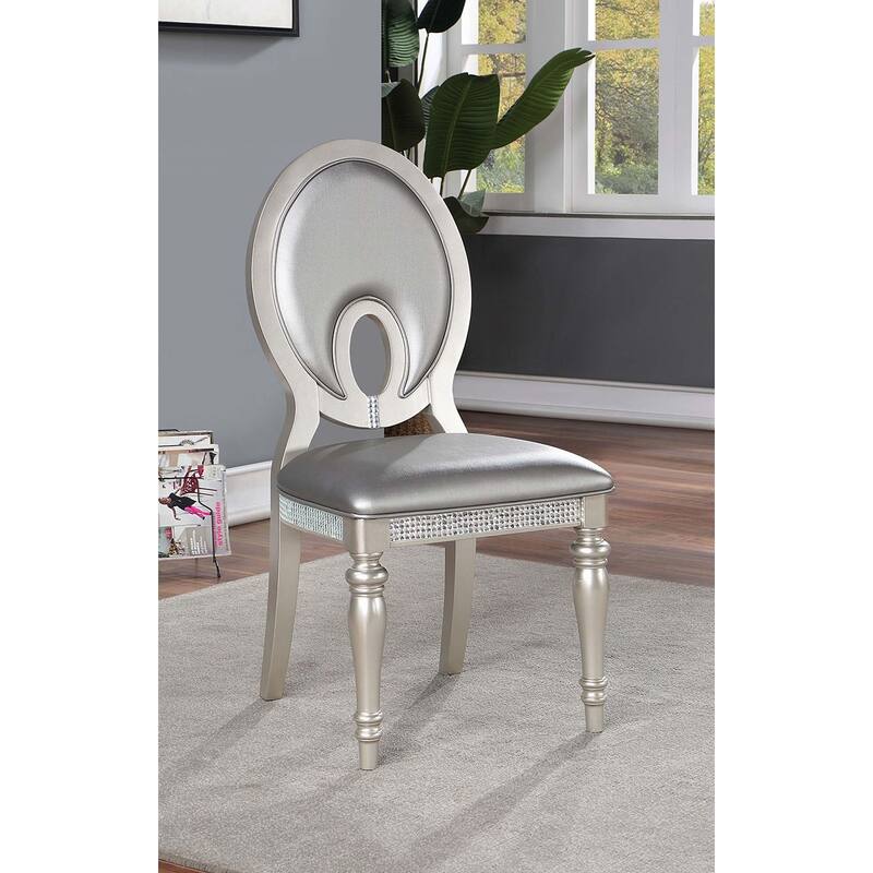 Set of 2pc Side Chairs Dining Room Furniture