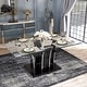 preview thumbnail 15 of 16, Furniture of America Resk Modern 72-in. Metal Dining Table