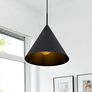 KAYYELAMP J-Type Track Light Adjusted Arm Rotated Pendant Light Black Metal Inner Gold Cone Shade Retro Design For Focus Lighting Bar Kitchen(No Bulb, Track