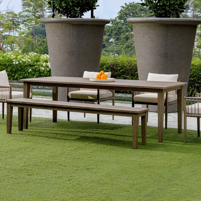 Uttermost Forsyth Dark Gray Outdoor Dining Table