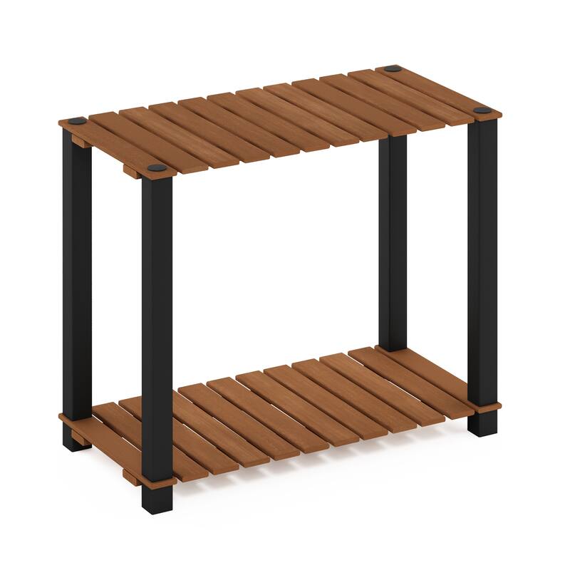 Furinno Pangkor 2-Tier Indoor Outdoor Plant Shelf