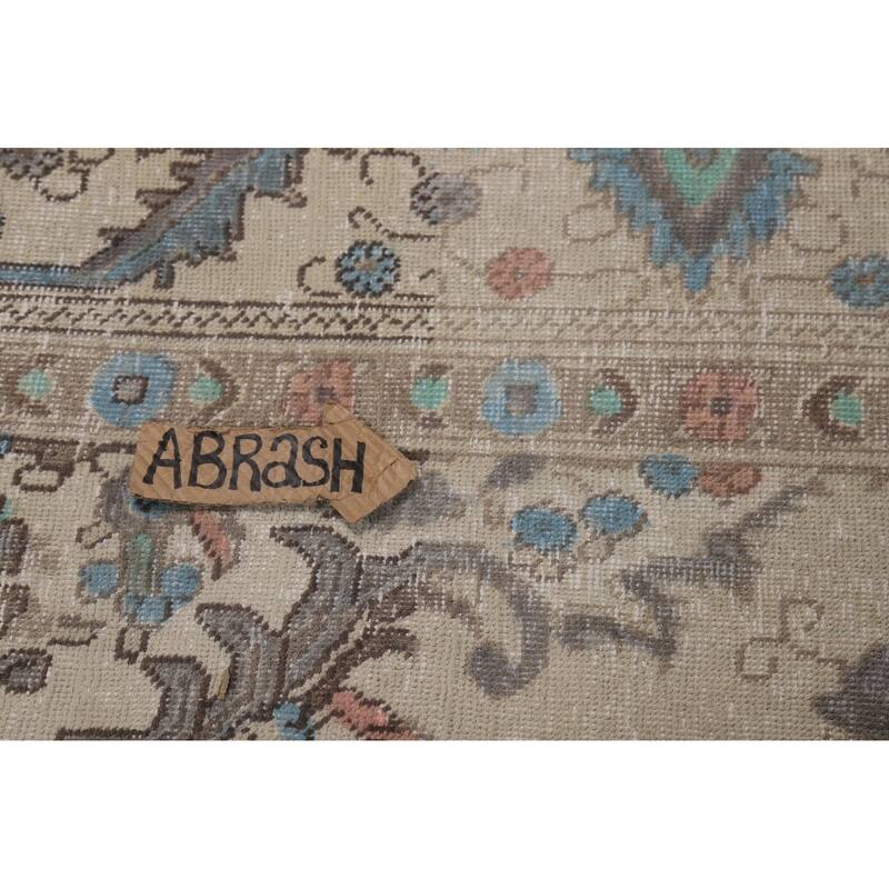 Tabriz Persian Area Rug Hand-Knotted Wool Carpet - 7'8"x 11'0"