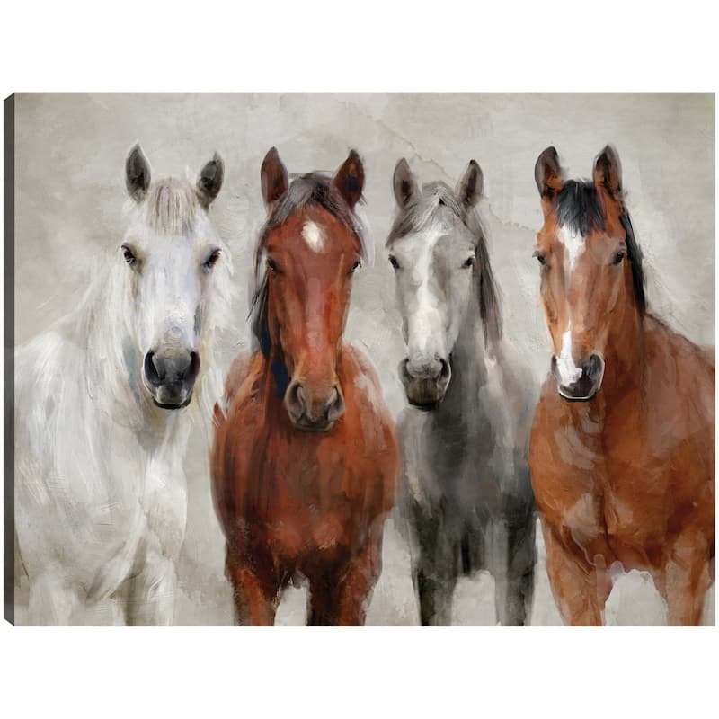 Amigos By Studio Arts Canvas Art Print