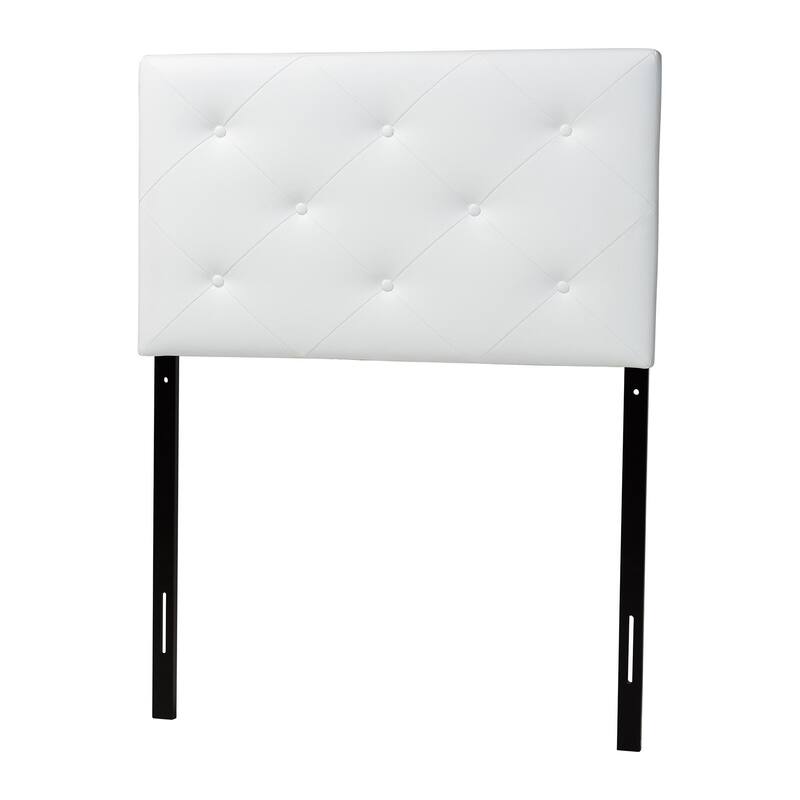 Taylor & Olive Founders Faux Leather Upholstered Headboard