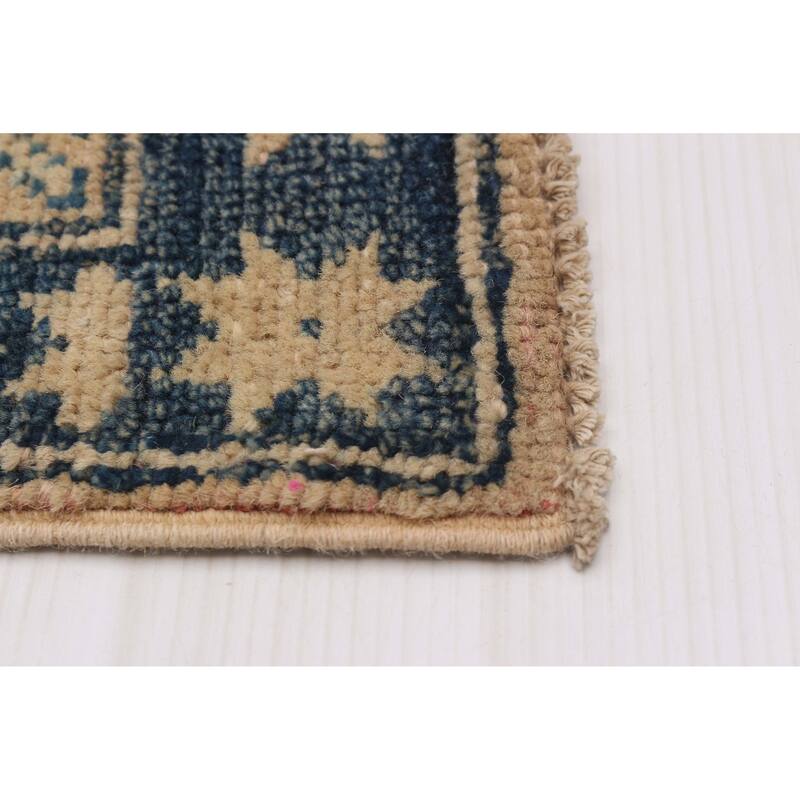 ECARPETGALLERY Hand-knotted Finest Ghazni Tan Wool Rug - 6'5 x 8'10