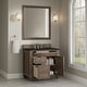 preview thumbnail 23 of 23, James Martin Vanities Bristol 36" Single Vanity, Whitewashed Walnut
