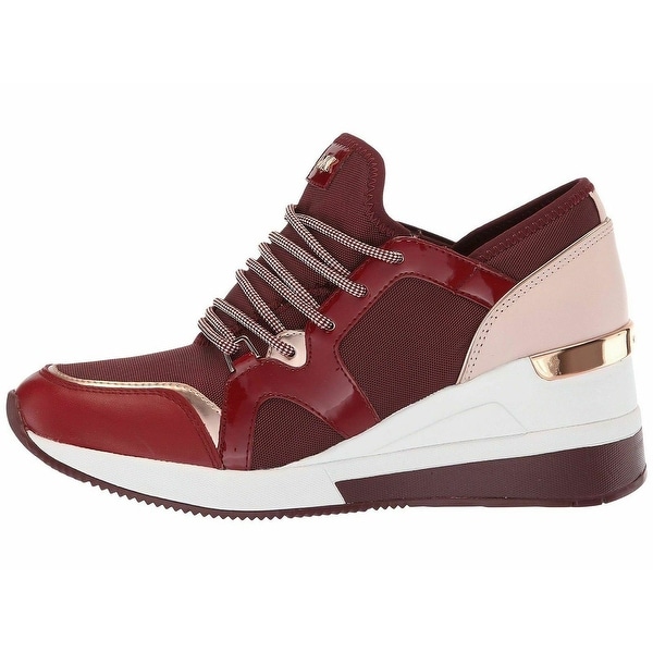 michael kors red trainers