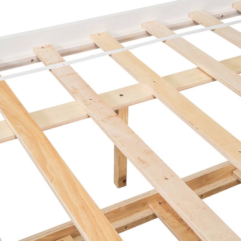 Full Bed with Trundle Bookcase