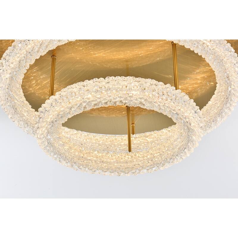 26 inch Adjustable LED Flush Mount