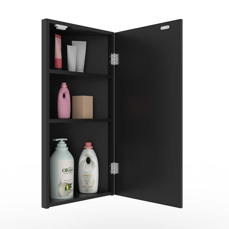 Triple Shelf Storage Cabinet Bathroom Triangle Cabinet