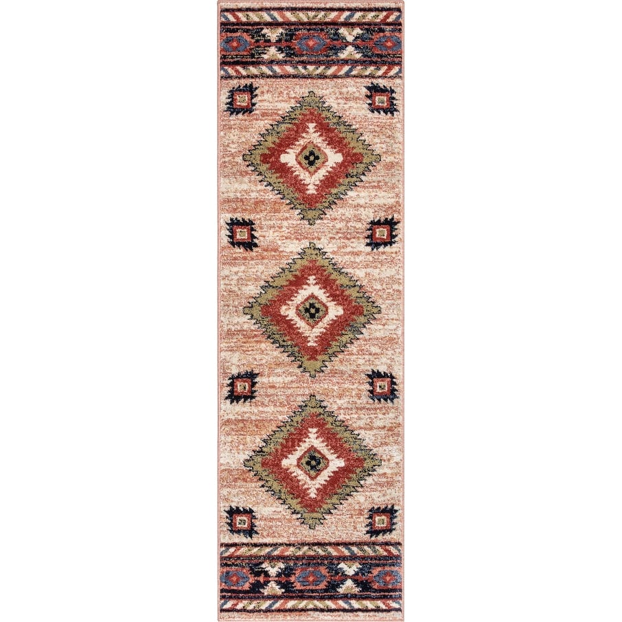 Well Woven Tulsa Lea Southwestern Tribal Area Rug