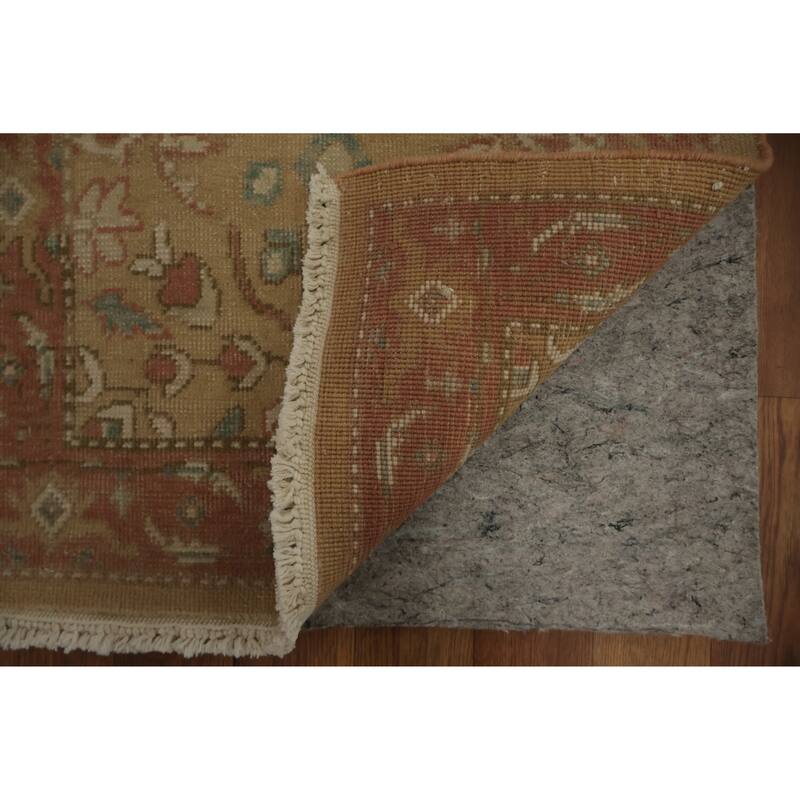 Hand Knotted Oriental 100% Wool Carpet Traditional All-Over Brown Ziegler Area Rug - 3' 10'' X 2' 0''