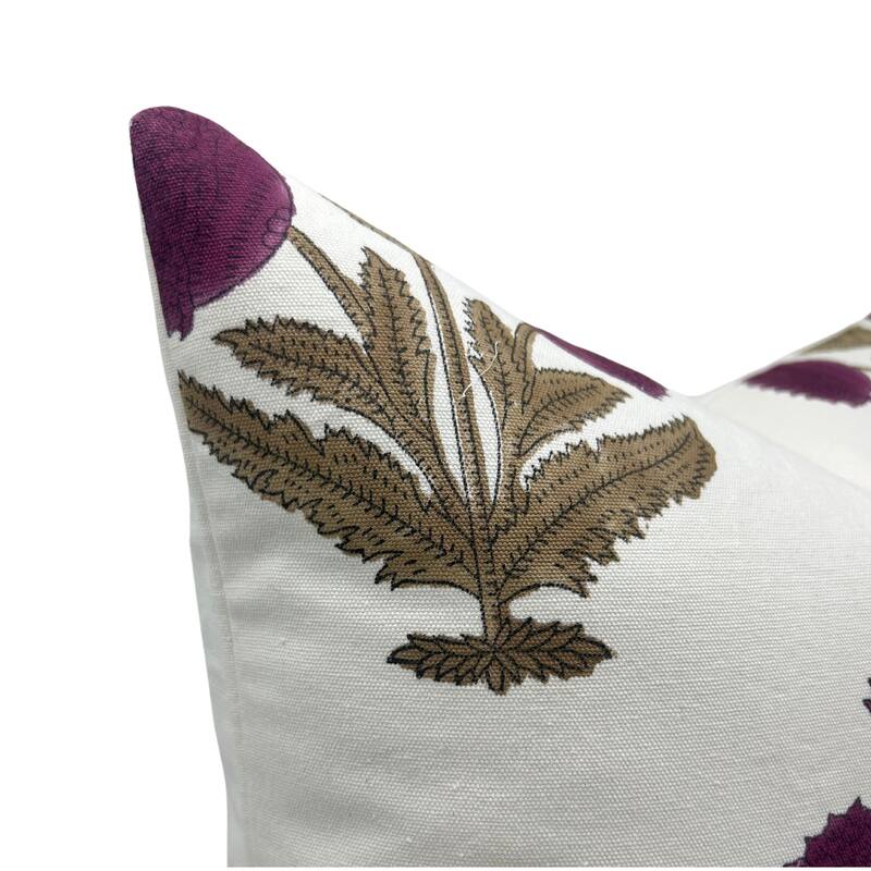 Fabdivine Cotton Bohemian Block print pillow Cover