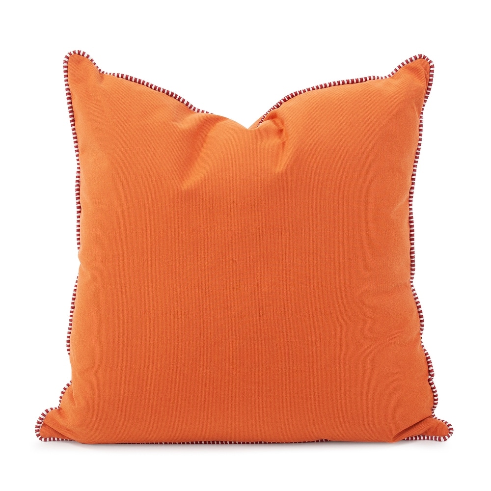 Allan Andrews Indoor/Outdoor 24" Square Accent Pillow with Cover, Seascape Collection