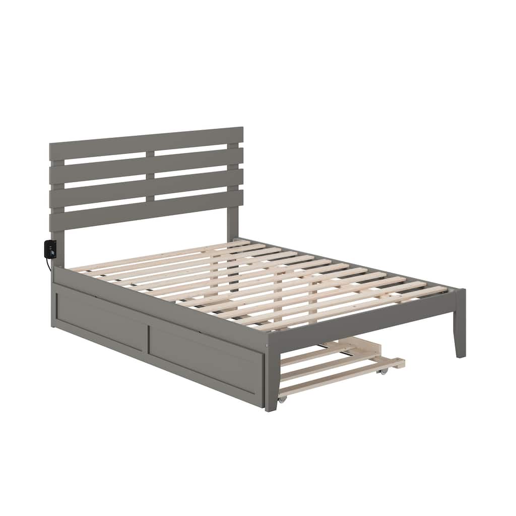 Oxford Bed with USB Turbo Charger and Twin Trundle