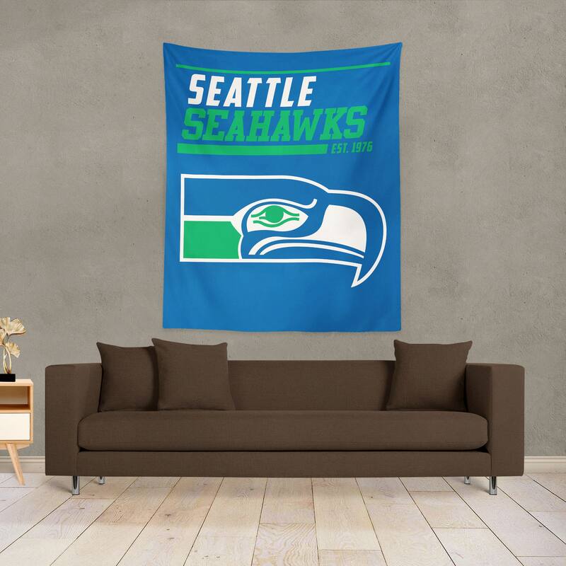 NFL Seattle Seahawks 40 YD Dash Legacy Wall Hanging - 50"x60"