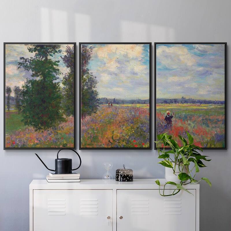 Monet - Multi Piece Framed Canvas