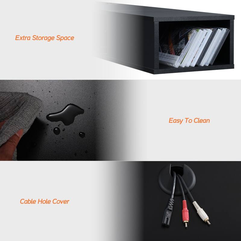 70 inch Floating TV Shelf for Wall, Entertainment Center for Living Room