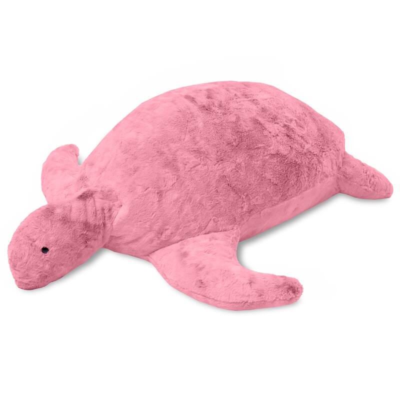 Raven-Symone Shelly the Turtle Sea Buddy Large Kids Stuffed Animal Bean Bag and Pouf