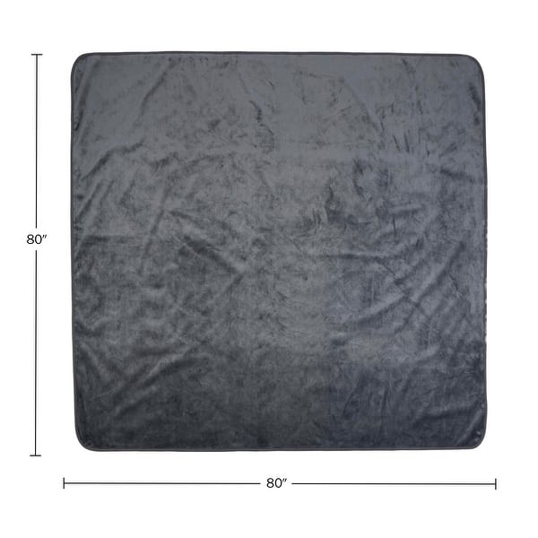 Waterproof Blanket - 80x80 King-Size Blanket by Lavish Home - Bed Bath & Beyond