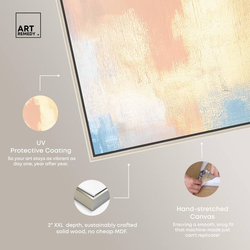 Painted Serenity I Canvas Set of 2 by Art Remedy