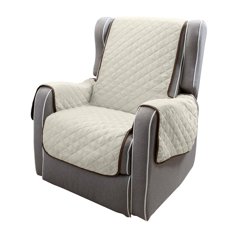 Home Details Furniture Protector Double Side Chair Cover