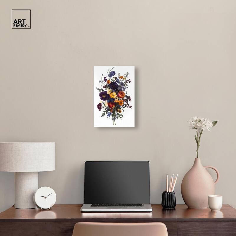 Regal Rose Riot III Canvas by Art Remedy, Gallery Wrapped