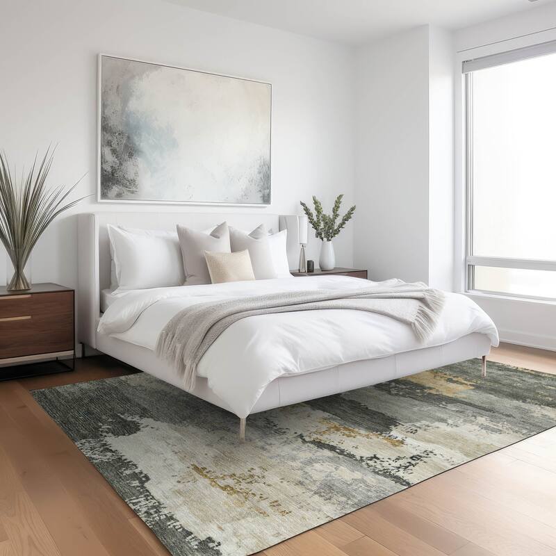 Machine Washable Indoor/ Outdoor Chantille Rug