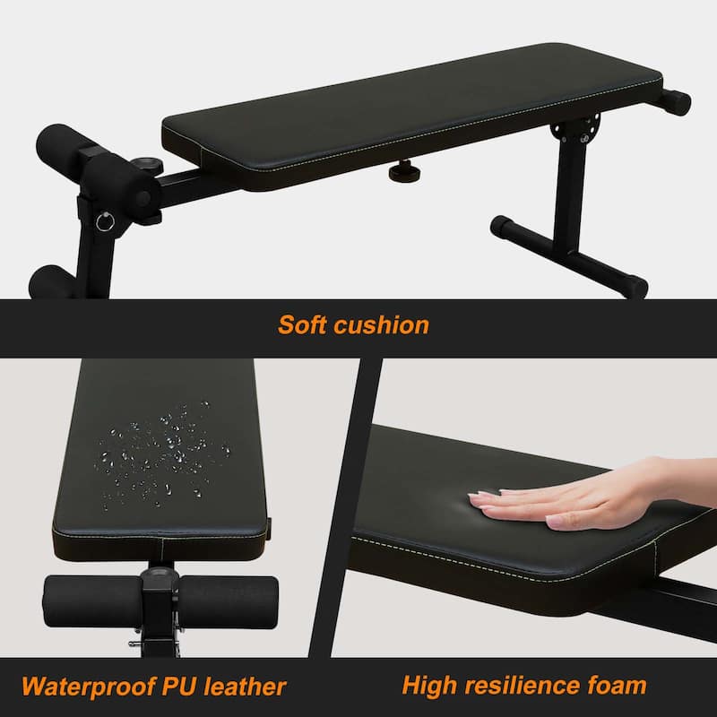 Power Tower with Bench Pull Up Bar Dip Station - N/A